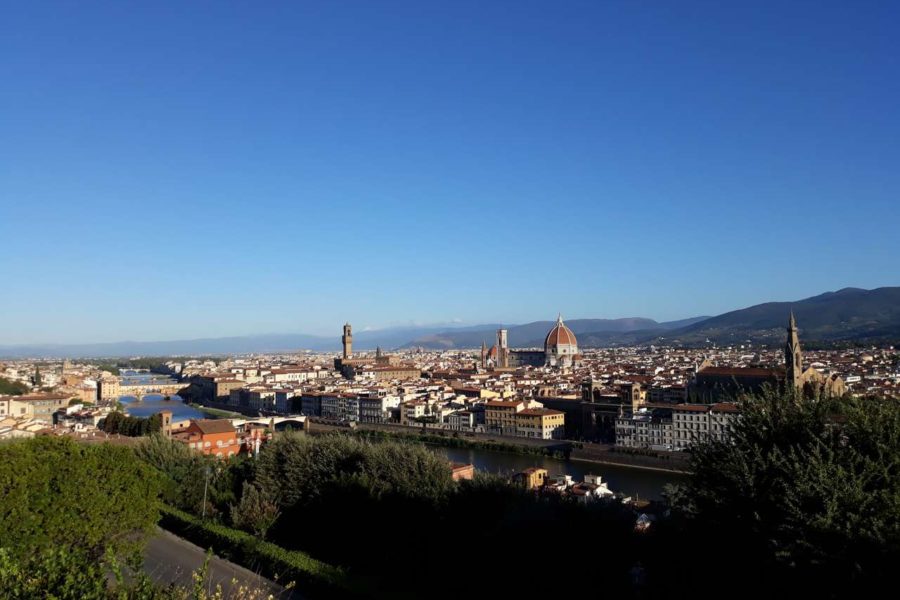 La BBC a Firenze per un documentario sui Medici con uno dei nostri cavalli!